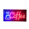 Neon Lights LED Animated Coffee Customers Attractive Sign Store Shop Sign 220V