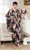 Vintage Rétro de Luxe Japonais Vêtement Kimono Yukata Robe Costume Cosplay Bla