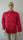 Long Sleeve Kitchen Cook Working Uniform Chef Waiter Waitress Coat Jacket Red