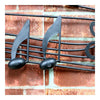 Amerika Vintage Instrument Eisen Wandbehang Dekoration Gitarre