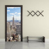 Door Sticker New 3D DIY PVC Waterproof  Door Wall Mural New York qd025