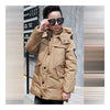 Winter Thick Down Coat Boy Warm Children Garments   khaki