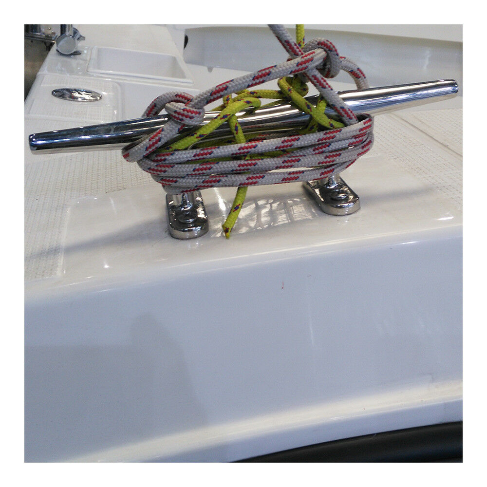 Stainless Steel Open Base Cleat Marine Mooring Rope 8