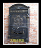 European Villa Mailbox Outdoor Antirust Vintage Mailbox
