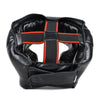 Visage Protège Tête Protège Épais Boxe Casque Noir