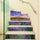 New 3D DIY PVC Waterproof  Stair Decals Wall  Floor Sticker Lavender QS015