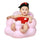 Heart Shape  Inflatable Bath Stool Sofa Chair