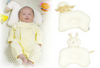 Säugling Organische Baumwole Tier Form Kissen Baby Beide Rücken Positional