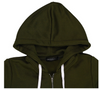 Femmes Fermeture Éclair avant Long Molleton Capuche Veste Sweatshirt
