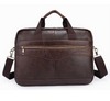 Men Briefcases Handbag Document Business Office Laptop Bag Leather Male Work Bag