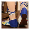 Canvas Old Beijing Cloth Embroidered Shoes Butterfly Strap