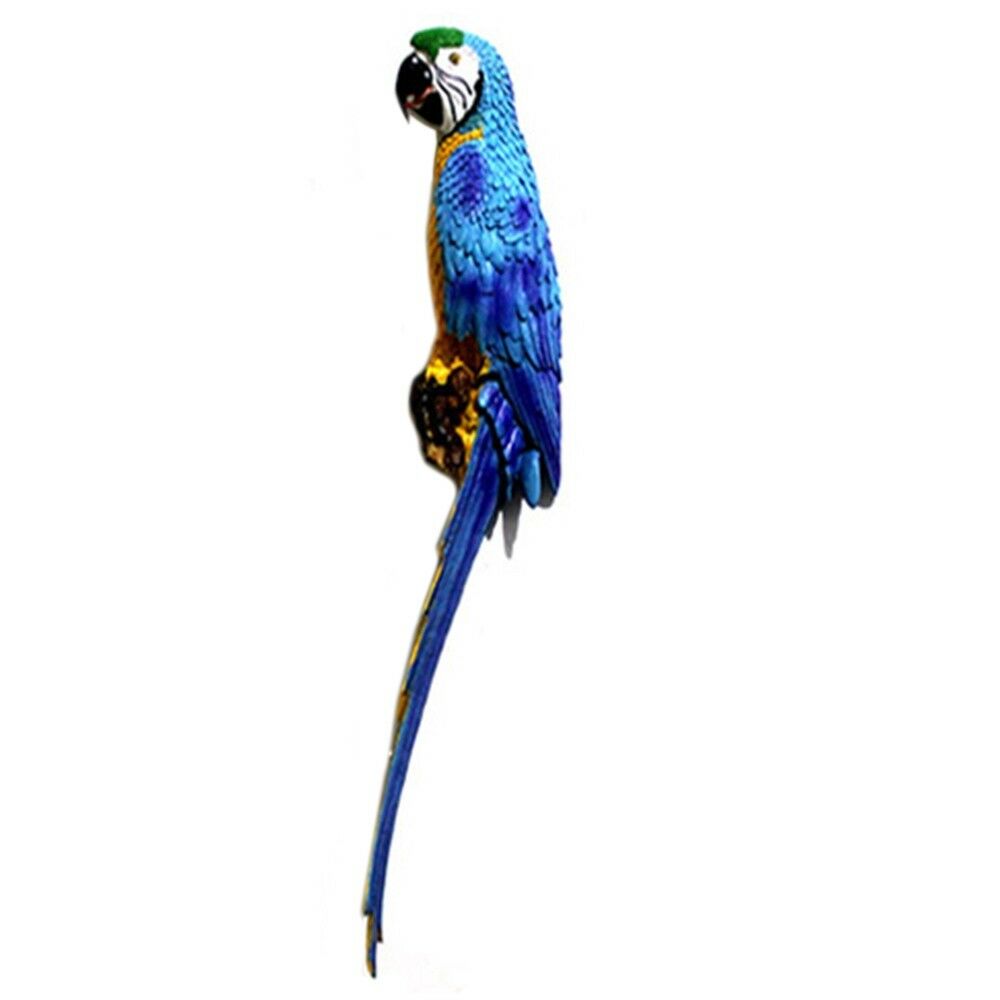 Mediterranean Home Decoration Parrot Wall Hanging  big   blue