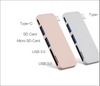 5 in 1 Typ C Nabe USB 3.0 Multi Ladestation Adapter Kartenlesegerät für Macbook