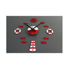 DIY Tower Helm Life Buoy Small Fish Clock DIY Clock Wall Clock Silent02