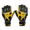 Latex Gants de Gardien But Doigt Rouleau Antidérapant Respirable Noir Jaune