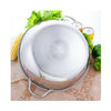 Thick stainless steel pot ears pot home fondue pots clear mother fondue cooker