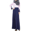 Musulmane Hétéroclite Manchette Lacets Robe Longue