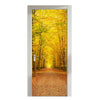 Porte Autocollant Neuf 3d Diy PVC Imperméable Décoration Murale Fall Vue Qd023