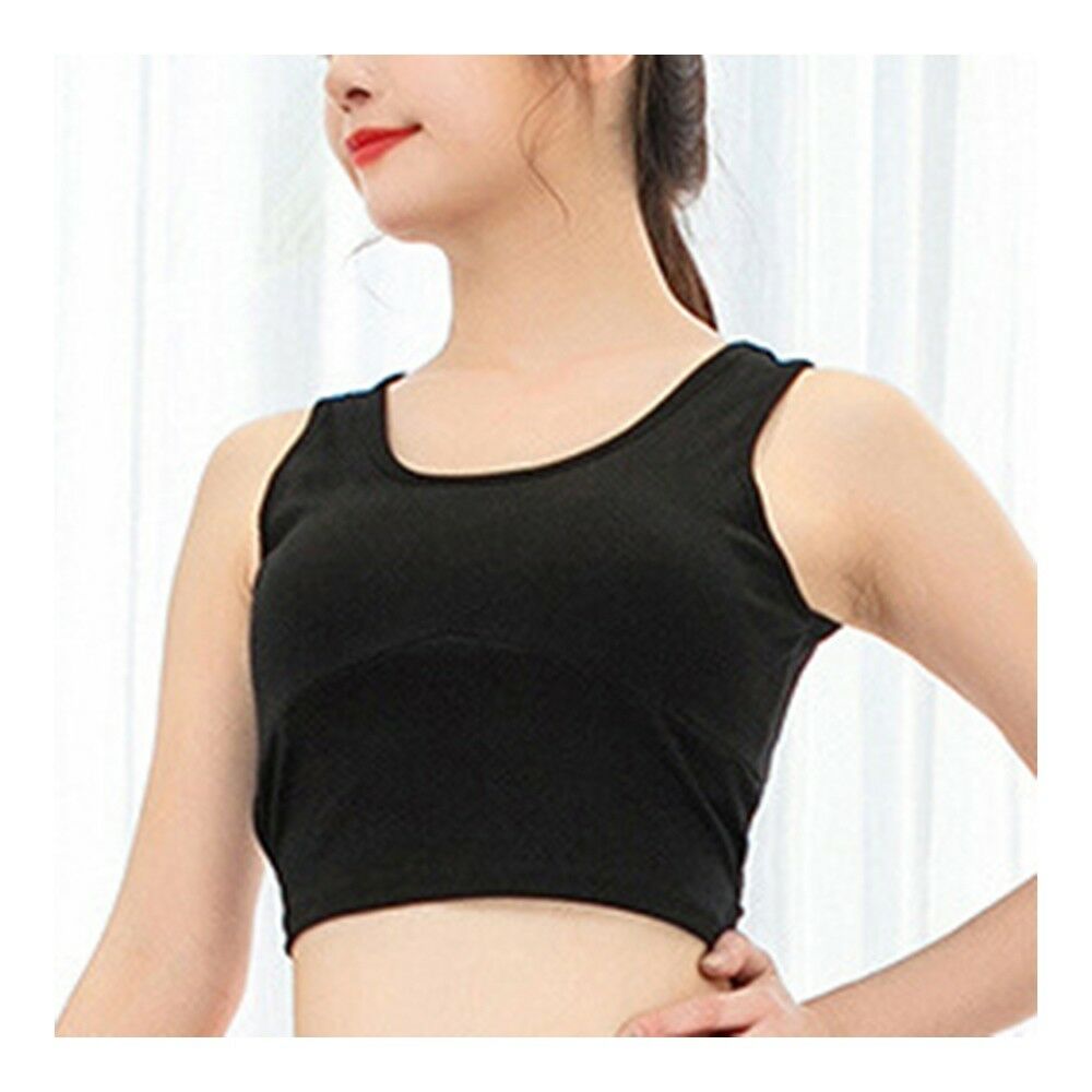 Breathable Running Vest Sports Bra Fitness Yoga Bra ( Padded )    black