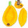 Stylish Cute Pet Dog Cat Mat Banana Shape Bed House Kennel Doggy Warm Cushion