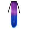 Colorful Horsetail Straight Hair Wig