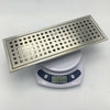 Selected 3 types 30X11CM 304 stainless steel rectangular floor drain MELISSA