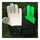 Child Teenager Goalkeeper Gloves Roll Finger   green black   5