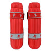 Free Combat Boxing Protective Gear Shin Guard Bamboo red S