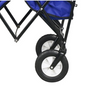 Collapsible Beach Wagon Folding Camping Utility Cart Outdoor Support up to 150kg