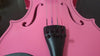 Student Akustische Violine Voll 4/4 Ahorn Fichte mit Etui Schleife Harz Rosa