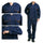 Dark Blue with Orange Edge Working Protective Gear Uniform Welder Jacket   170