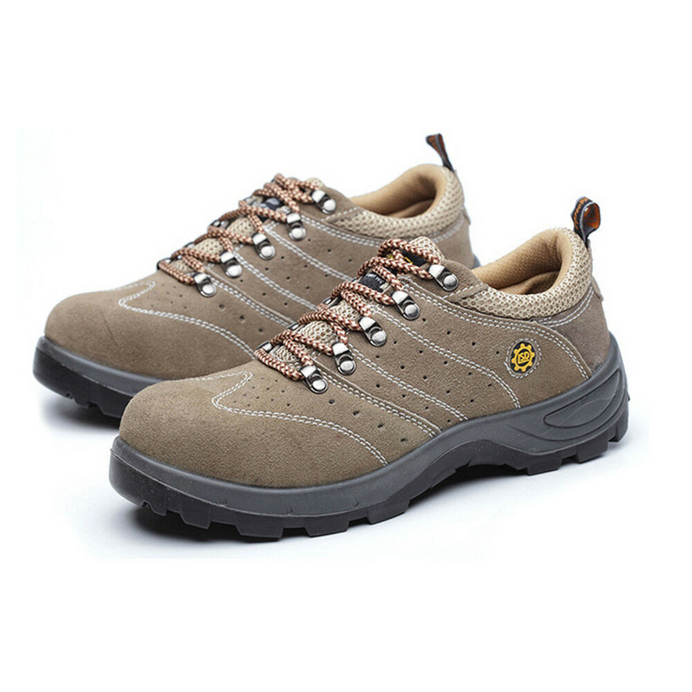 MENS' PU Work Safety Shoes Protective Smash-proof Penetration-resistant PUG