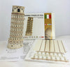 Educativo 3d Modelo Puzzle Jigsaw Torre Di Pisa Juguetes Construidos