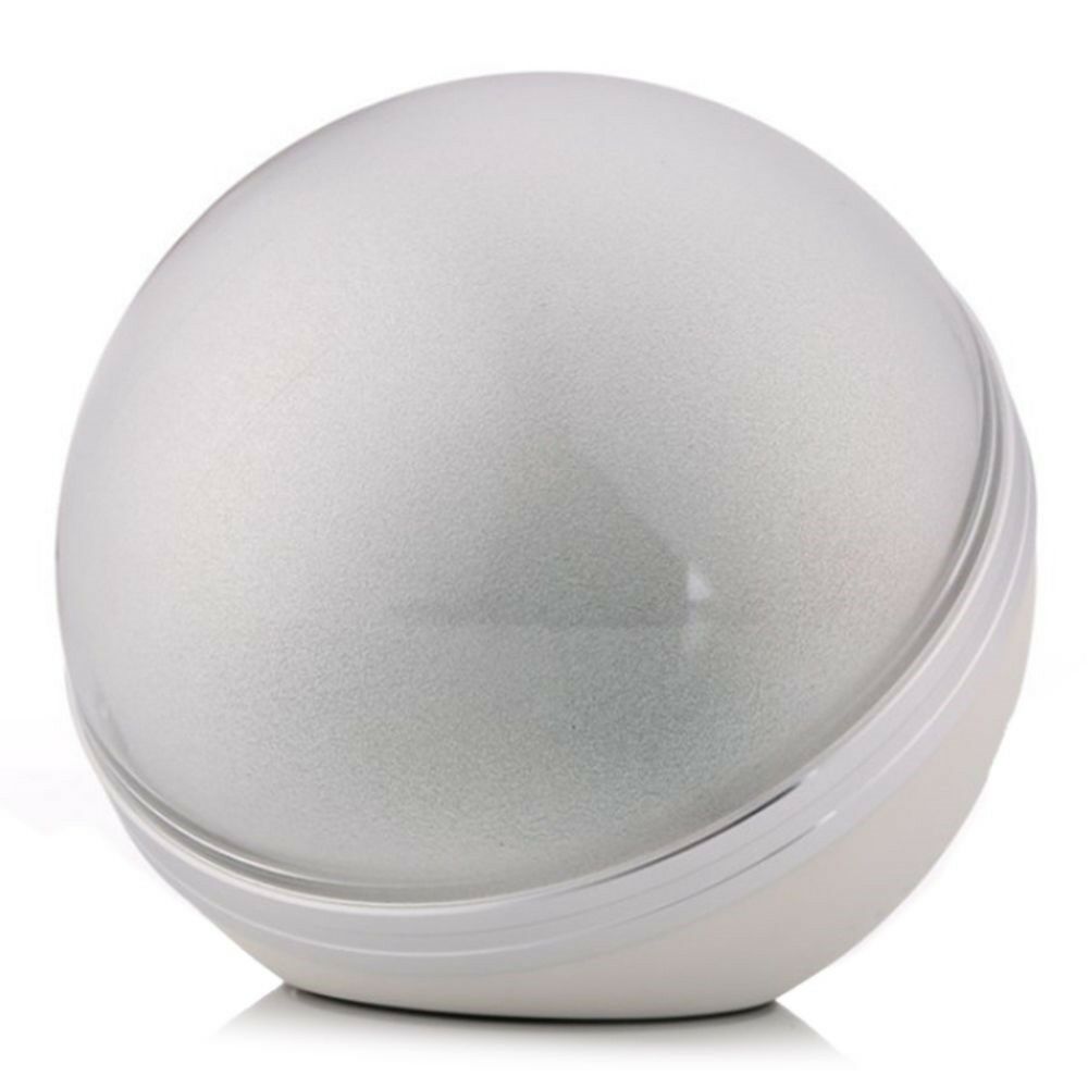 Stereo Mini Bluetooth Speaker with Colorful LED Light M8    white