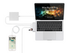 5 in 1 Typ C Nabe USB 3.0 Multi Ladestation Adapter Kartenlesegerät für Macbook