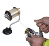 12cm x 15cm Portable Aluminum Fishing Line Winder Reel Spooler  Suction Cup