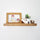 U-shape Photo Rack Rustic wood Storage Display  Wall Mount Floating Shelves 40cm