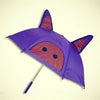 Cute cartoon Animal Umbrella For Children Kids ears straight handle