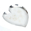 Acero Inoxidable Aderezo Plato Mostaza Plato con 2 Funda Forma Corazón