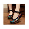 Vif Phoenix Brodé Chaussures Chaussures à Talon Haut Femme Chiffon Chaussures