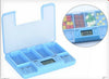 Time Reminder Pill Storage Box With LED