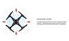 Syma X5sw Wi-Fi FPV 2.4ghz 2,0 Mp HD Camer Blanc ou Noir