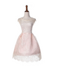 Malla Completa en Built Tutú de Campana Fiesta Baile Cóctel Medio Vestido Para