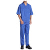 418 Summer Short Sleeve Working Protective Gear Uniform Welder Jacket   170