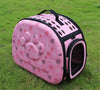 Transpirable Mascota Perro Plegable Mano Out Bolsas Mochila Portable Viaje Osito