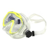 Diving Glasses Masks Face Mirror Adult yellow