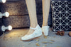 Femmes Chinois Broderie Ethnique Plat Élévateur Qipao Chaussures Habillées