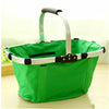 Colourful Market Portable Picnic Basket  Reusable Shopping Picnic Basket