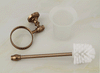 Antik Badezimmer Zubehör Klobürste Bürste Gestell Halter Combo Wandmontage