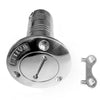 Stainless Steel Deck Funnel Water Oil Inlet Yacht WATER